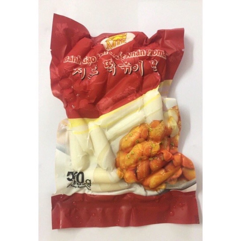 500g TOKBOKKI NHÂN PHOMAI kèm sốt , set nấu tại nhà