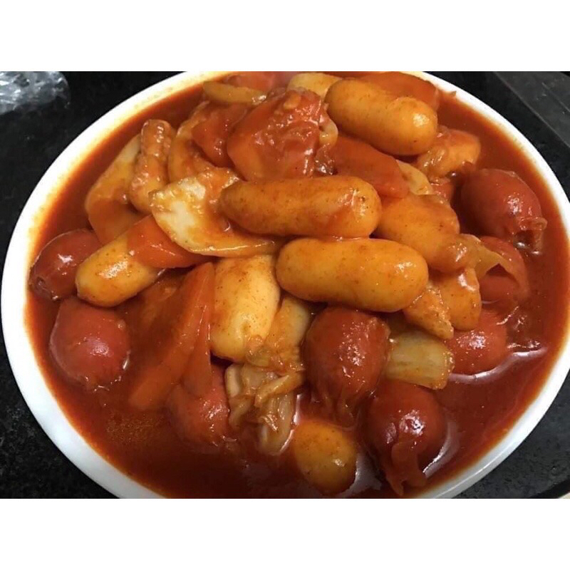 500g TOKBOKKI NHÂN PHOMAI kèm sốt , set nấu tại nhà