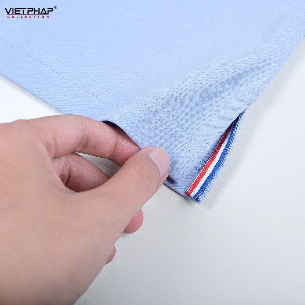 Áo Thun Cotton Lạnh Cao Cấp VIỆT PHÁP /Form Luxury / Thoáng mát - co dãn tốt- chất liệu cotton mềm mịn 35451