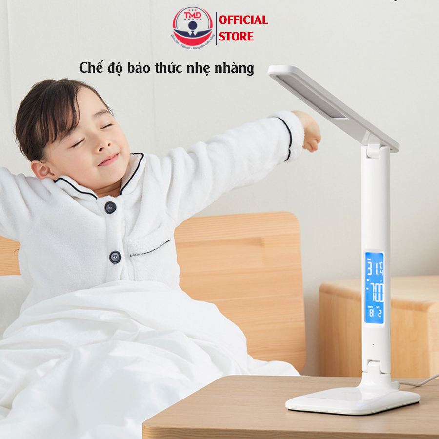 Đèn học chống cận TMD GROUP - Đèn led gấp gọn 7 chức năng ưu việt, Sạc không dây 10w, 3 cường độ ánh sáng tuỳ chỉnh