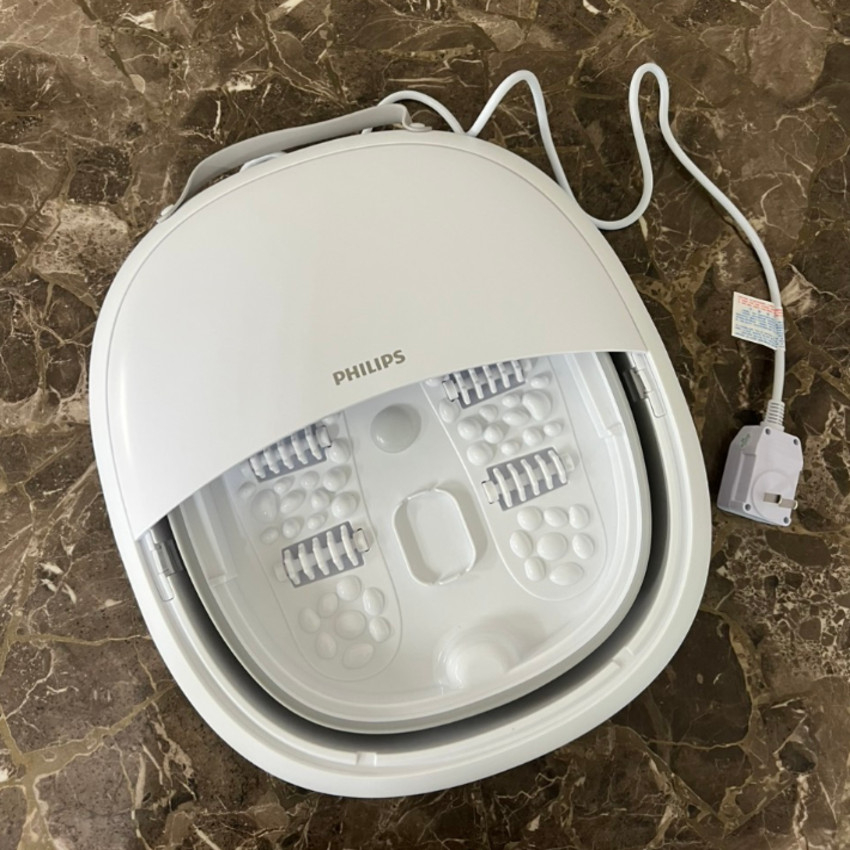 Bồn ngâm kiêm máy massage chân Thương hiệu Philips Hà Lan cao cấp PPM3101F - HÀNG CHÍNH HÃNG, 1 NĂM BẢO HÀNH