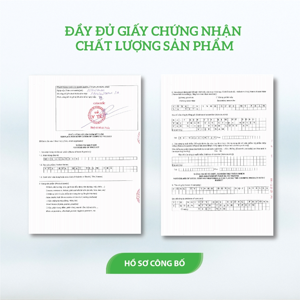 Bộ làm sạch &amp; làm khô mụn: sữa rửa mặt, serum chấm mụn tinh dầu tràm trà giảm sưng viêm mụn MILAGANICS 130ml (bộ)