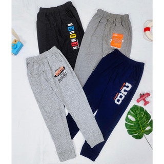 Quần dài thun cotton bé trai size đại 22-57kg chất mỏng nhẹ mặc hè thu