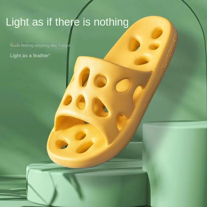 Dép Đi Trong Nhà Tắm Siêu Mềm Chống Trượt Thời Trang Mùa Hè Cho Cặp Đôi