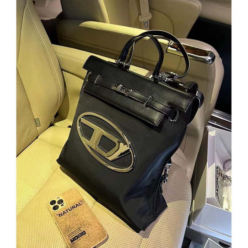 Túi Balo Vải Oxford Dù Dày Dặn Logo Diesell Cao Cấp