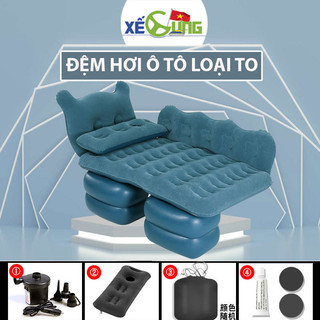 Nệm Hơi Ô Tô Cao Cấp - Đệm Hơi Ô Tô Loại Dày Chân Đế Rời Loại Giường Nằm.