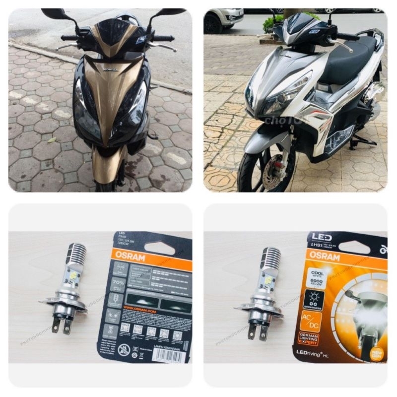 Bộ 2 bóng đèn pha led xe Airblade 2013-2014