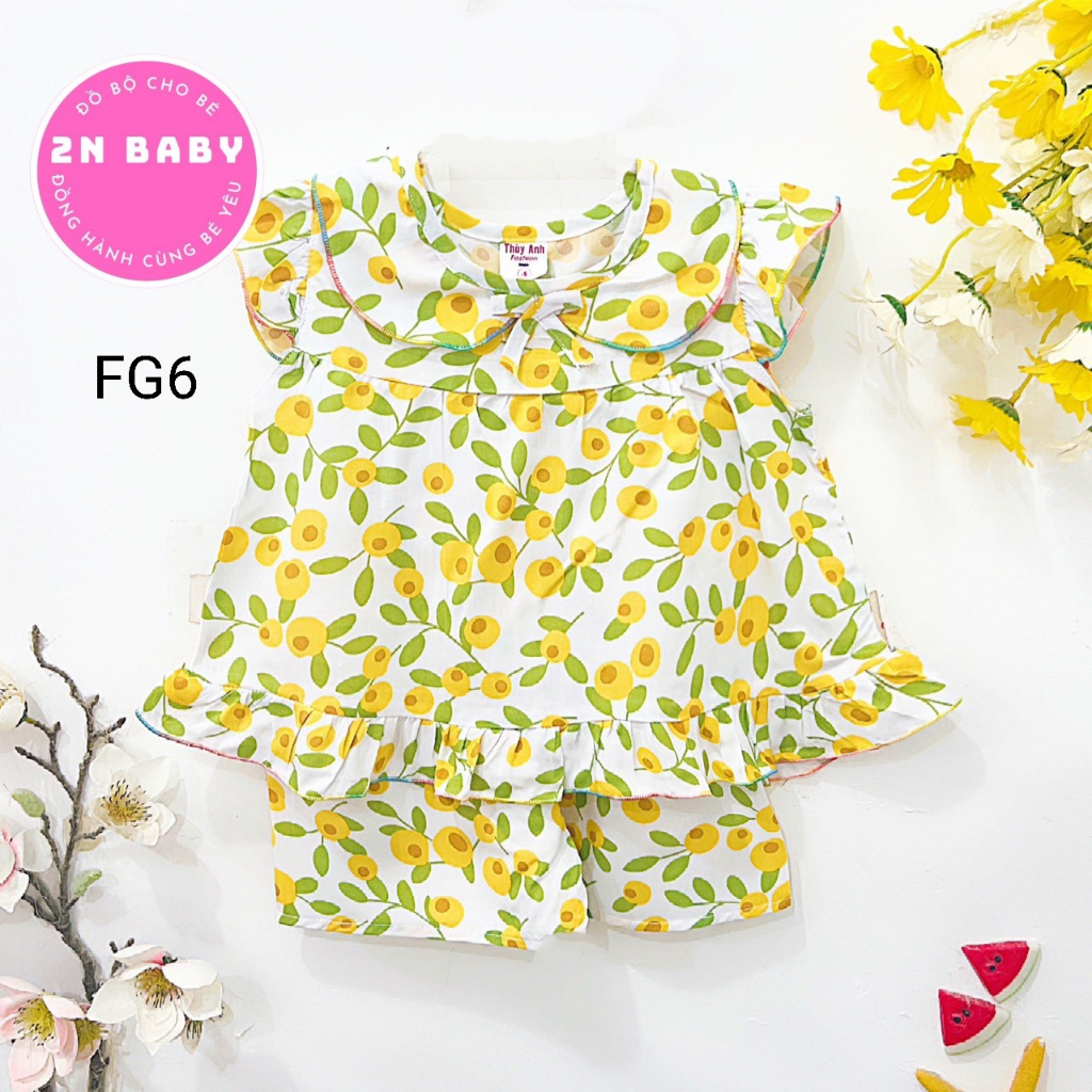 Đồ Tole Đùi Cổ Sen Bé Gái 10- 43kg
