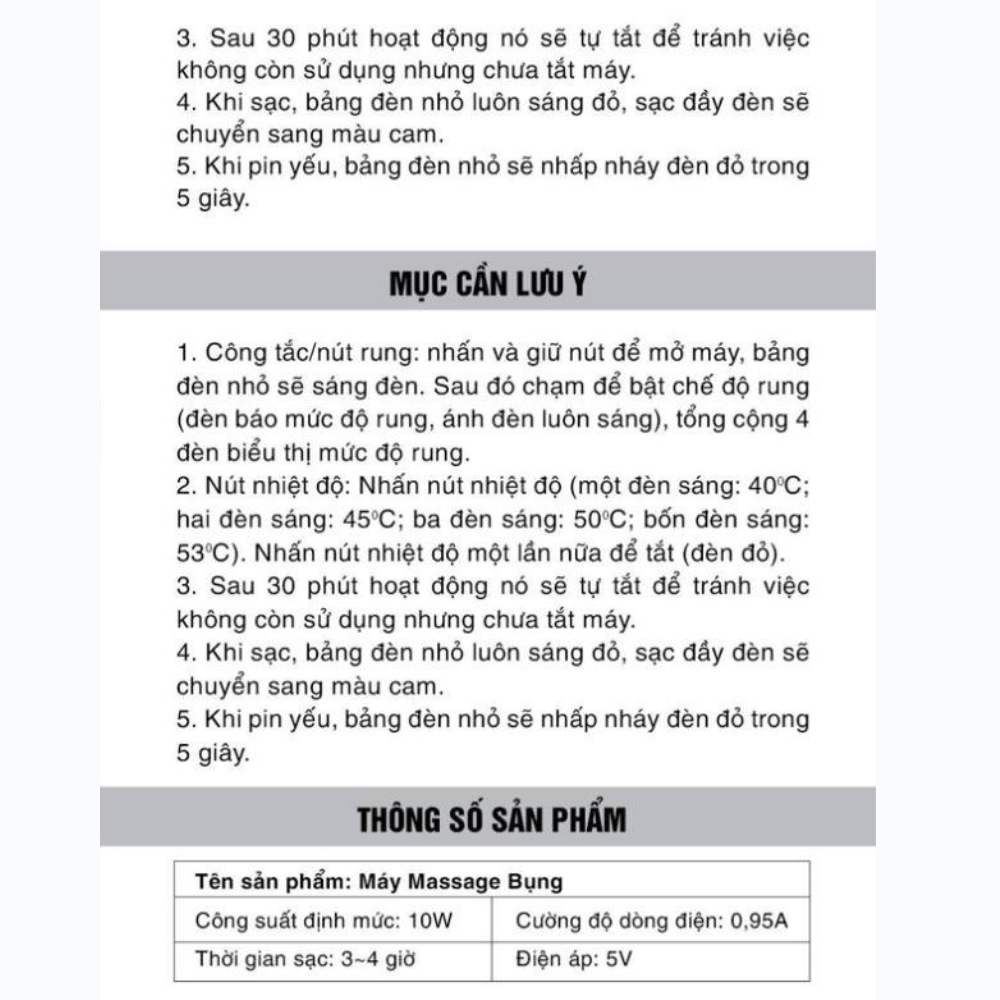 Máy Massage Bụng Tokya Túi Chườm Bụng Kinh Hỗ Trợ Giảm Đau Khi Phụ Nữ Đến Ngày