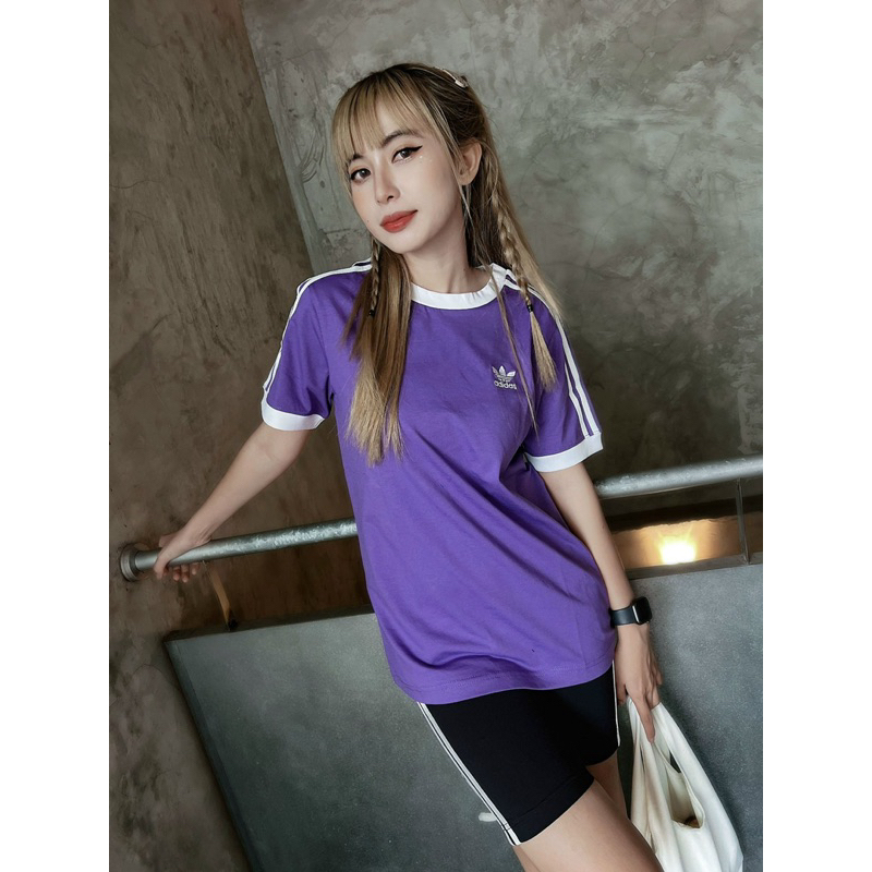 Áo thun adidas tím