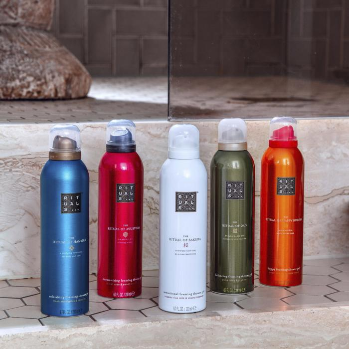 Sữa tắm tạo bọt cho nam The Rituals shower gel 200ml