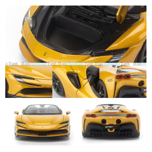 Mô hình xe Ferrari SF90 Spider 1:18 Bburago