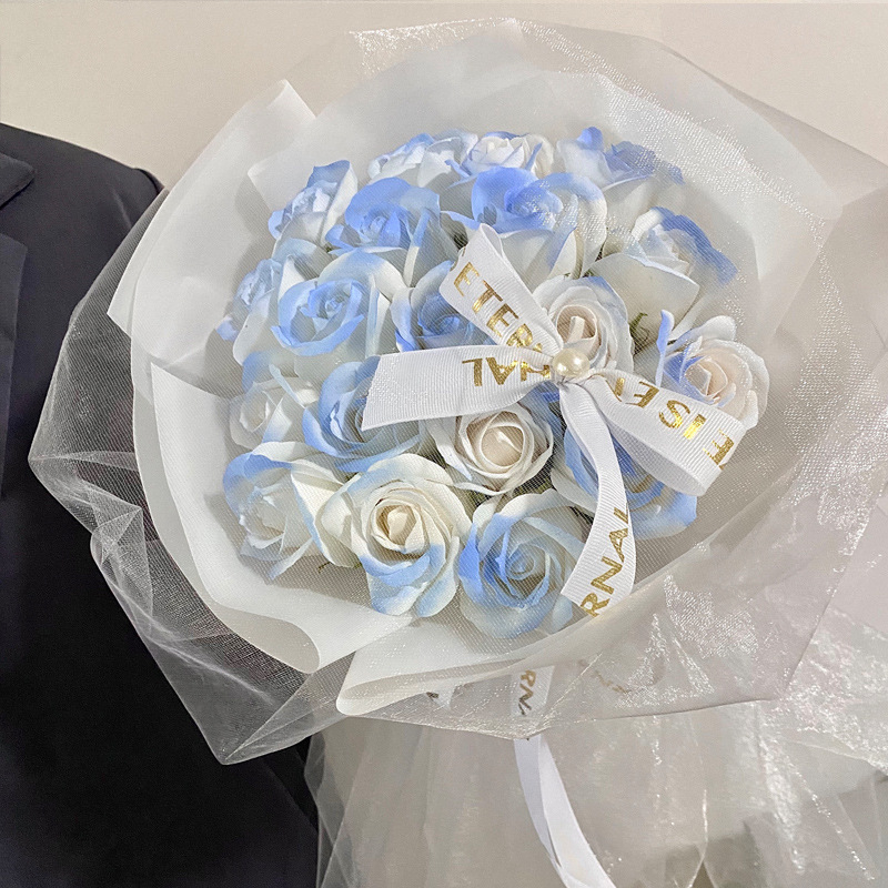 Bó hoa loang galaxy phối voan công chúa