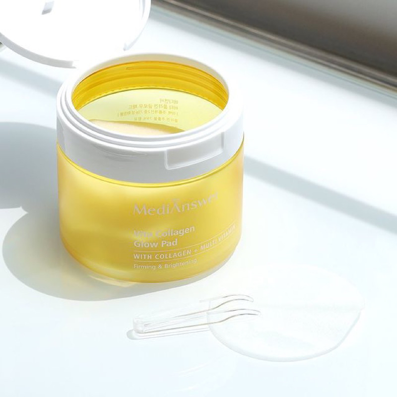 Toner Miếng Sáng Da Căng Bóng Medianswer Vita Collagen Glow Pad
