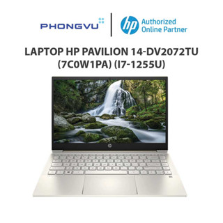 Máy tính xách tay/ Laptop HP Pavilion 14-dv2072TU (7C0W1PA) (i7-1255U) (Vàng)