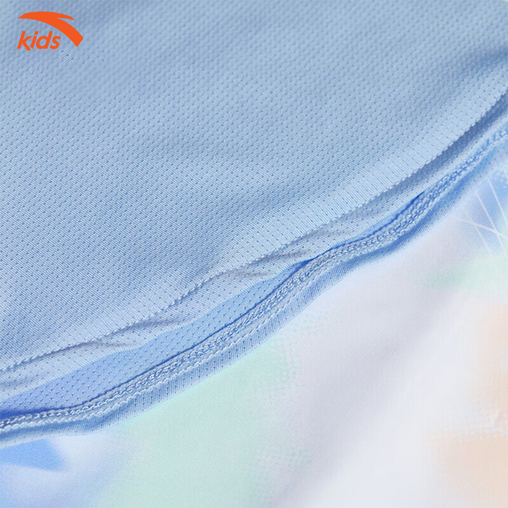 Áo phông bé gái Anta Kids, dòng thể thao, chất liệu Polyester co giãn 4 chiều W362325150