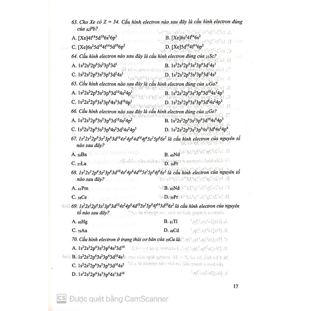 Benito - Sách - Câu hỏi trắc nghiệm hóa đại cương vô cơ