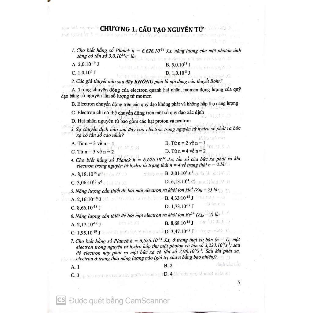 Benito - Sách - Câu hỏi trắc nghiệm hóa đại cương vô cơ