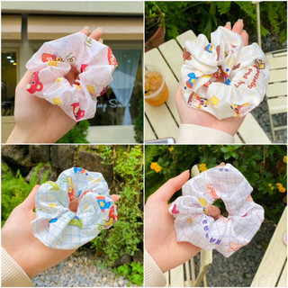 Dây srcunchies nhiều màu sắc dễ thương cute , dây buộc tóc siêu đẹp