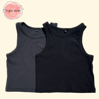 Áo croptop ba lỗ - áo 3 lỗ croptop viền