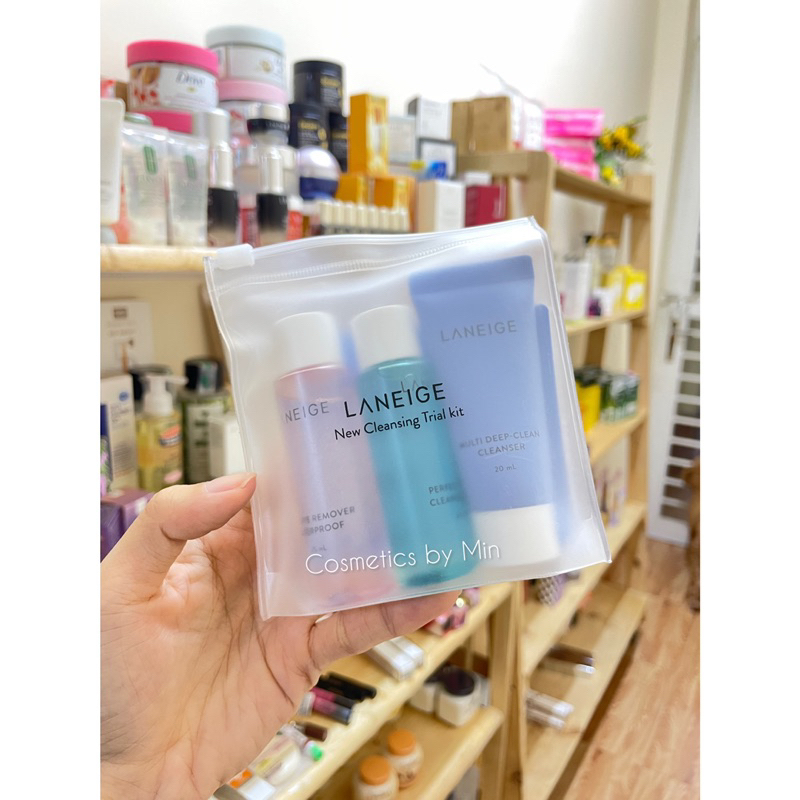 Set Tẩy Trang Mini Laneige New Cleansing Trial Kit 3