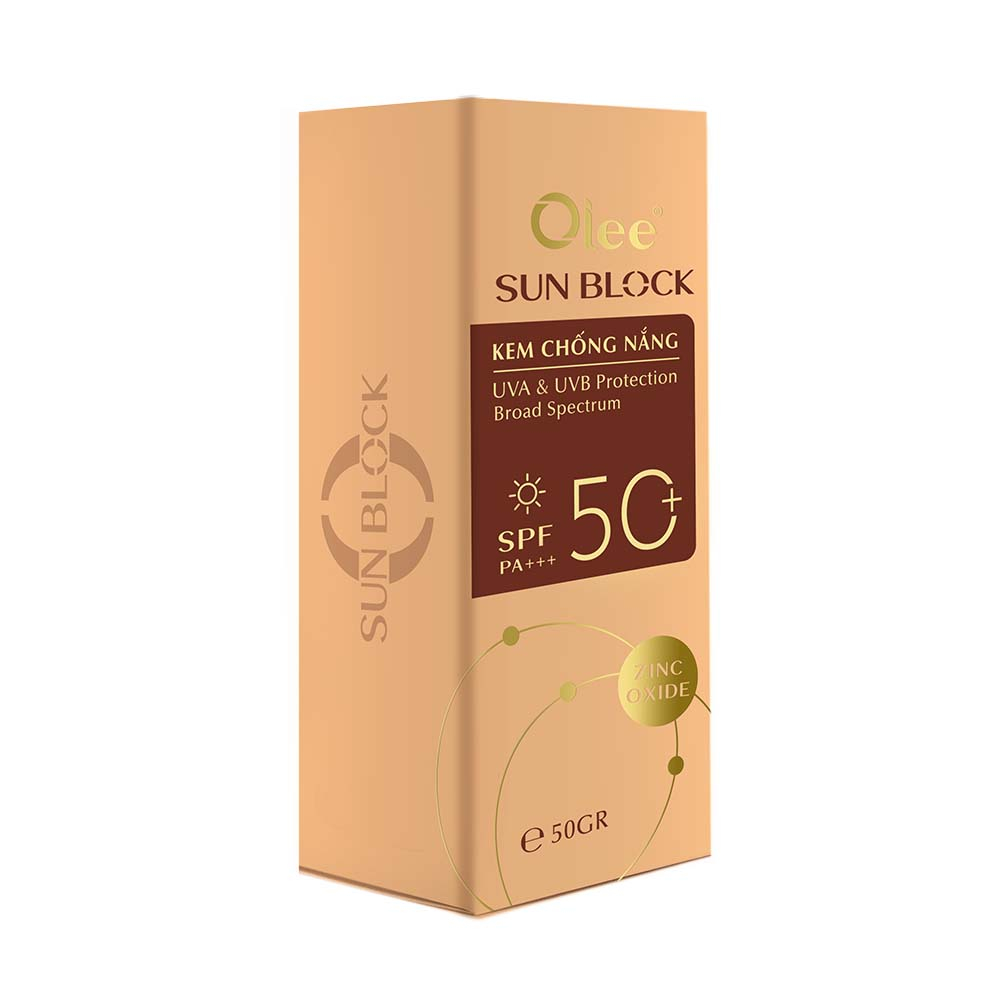 Kem Chống Nắng Olee Toàn Thân Chống Nắng Cực Cao SPF 50+ Tự Nhiên