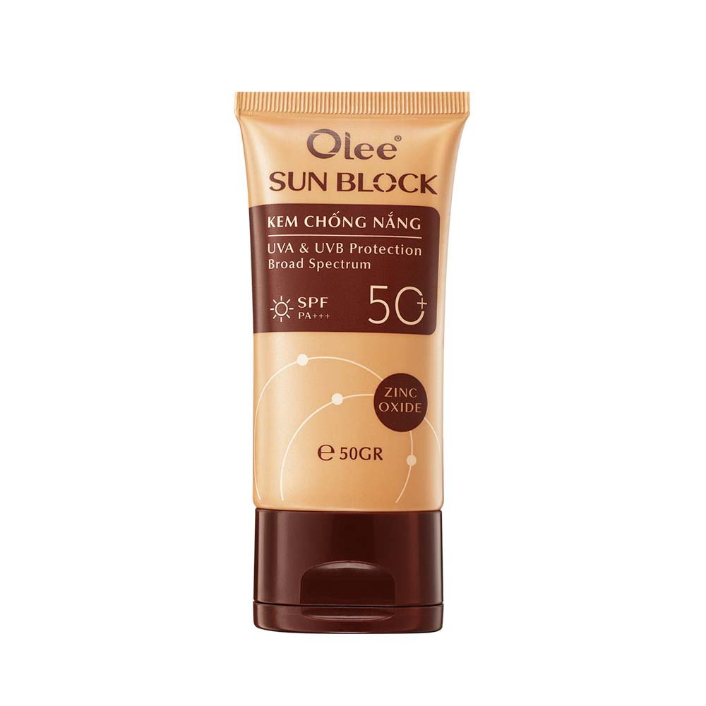 Kem Chống Nắng Olee Toàn Thân Chống Nắng Cực Cao SPF 50+ Tự Nhiên