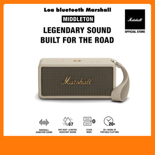 Loa bluetooth marshall middleton cao cấp - chất âm ngon, âm thanh mạnh mẽ - âm vòm 360 độ , bass trầm