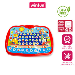 Đồ chơi Ipad bảng học chữ và số tiếng Anh thông minh Winfun 2273 - giáo dục sớm giúp bé làm quen mặt chữ phát âm