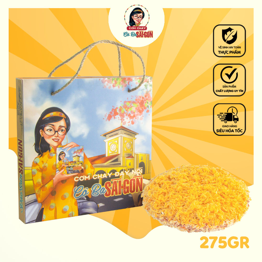 Cơm Cháy Đáy Nồi Cô Ba Sài Gòn 275gr