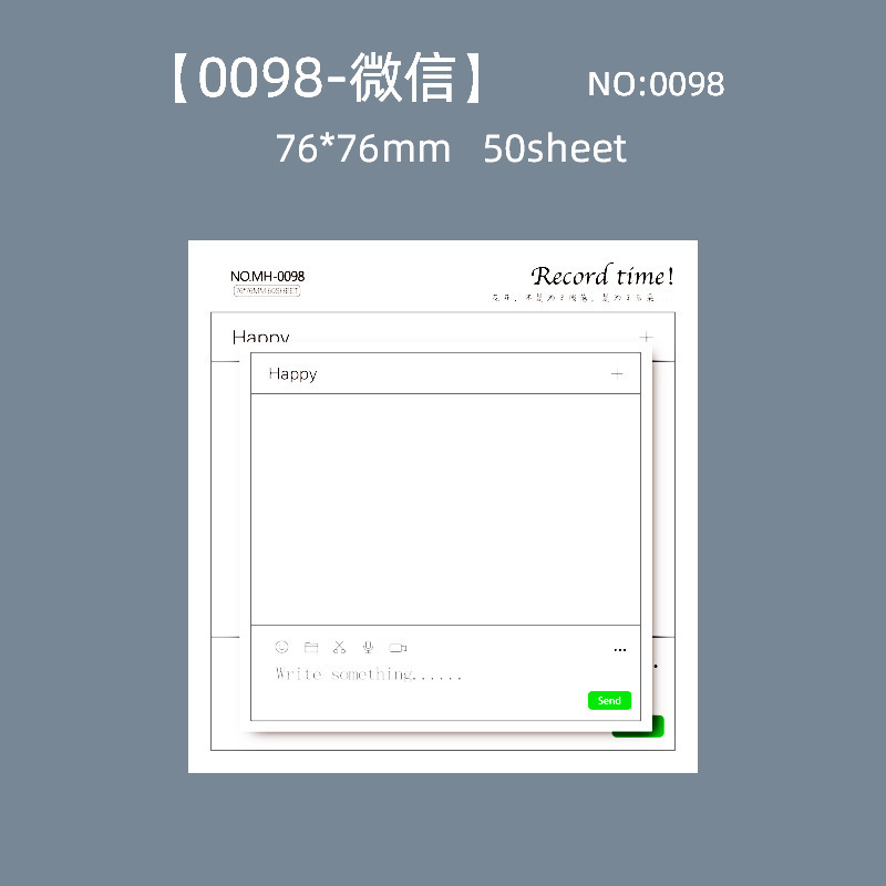 Giấy ghi chú POST-IT kiểu bài đăng có keo dán dễ dùng