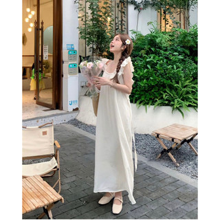 Đầm Maxi Cánh Tiên Trơn Dáng Suông Hàng Quảng Châu V4066 - TVXQC
