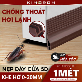 Thanh chặn đáy cửa tự dính chống côn trùng, chống thoát nhiệt điều hòa và tiếng ồn, Nẹp chặn cửa tự dính KINGRON