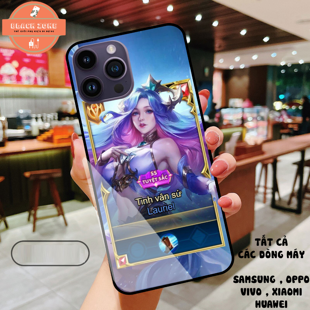 Ốp lưng điện thoại kính cường lực Iphone , oppo , samsung , xiaomi , vivo , huawei in hình Liên Quân Mobi
