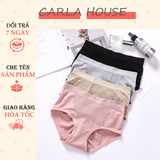 Quần lót cạp ngắn thông hơi kháng khuẩn nâng mông carla