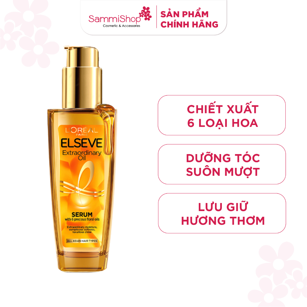 Loreal Dầu dưỡng tóc Elsseve Extraordinary Oil 100ml