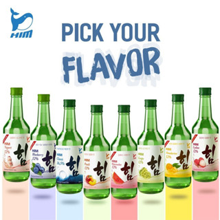 Nước Trái Cây Soju HIM Nhập khẩu Hàn Quốc Chai 360ml đủ 6 vị