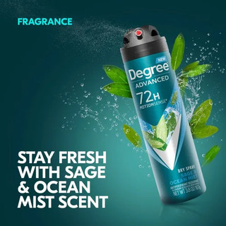 Khử mùi toàn thân Nam Degree Antiperspirant Deodorant 107g - Hàng Mỹ