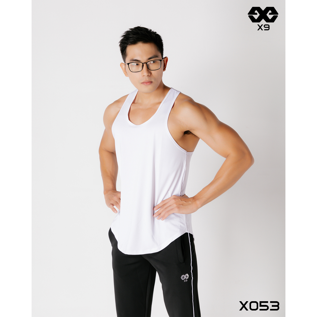 Áo Ba Lỗ X9 In Sau Lưng Form Rộng Thể Thao Tập Gym Nam - X9 Sportswear - X053