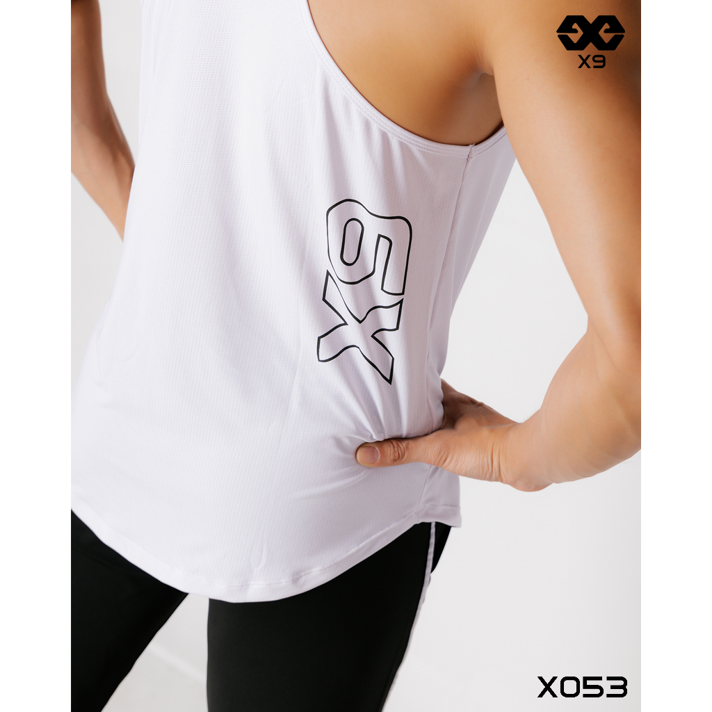 Áo Ba Lỗ X9 In Sau Lưng Form Rộng Thể Thao Tập Gym Nam - X9 Sportswear - X053
