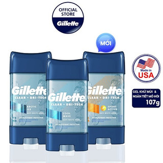 Lăn Khử Mùi Nam Gillette Clear Gel 107g