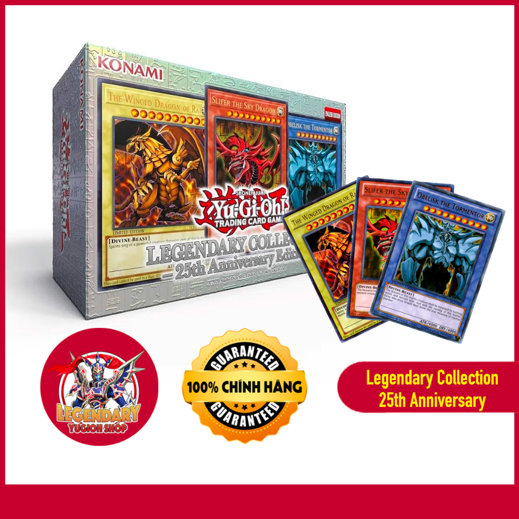 Yugioh Legendary Collection: 25th Anniversary Edition - LC01 Phiên bản UK