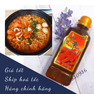 Tinh dầu ớt cấp độ siêu cay Capsaicin 550g dùng nấu mì cay 7 cấp độ, lẩu thái , BBQ
