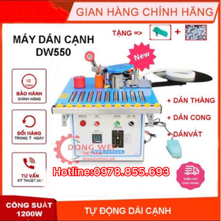 Máy dán cạnh 2cn model dw550
