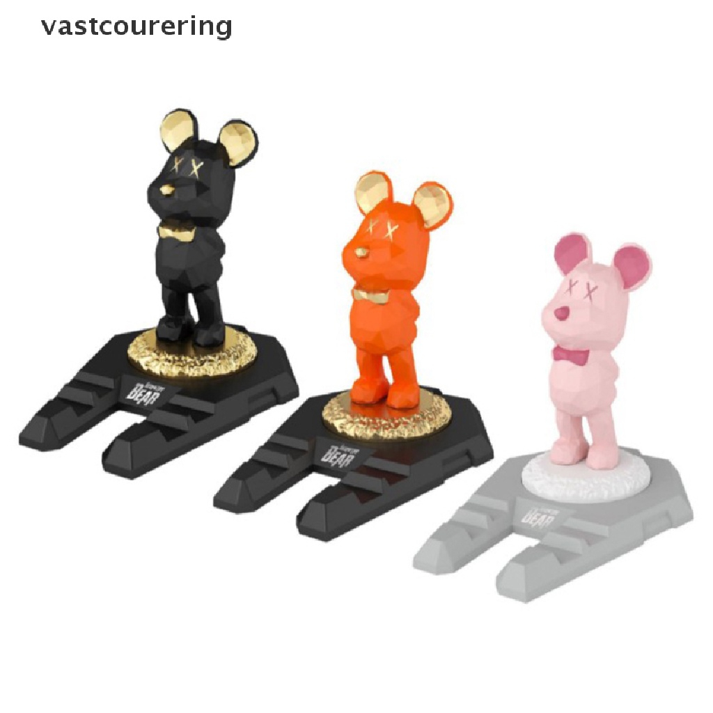 Giá Đỡ Điện Thoại Máy Tính Bảng Hình Gấu Kungfu Dễ Thương Dùng Trang Trí Phòng