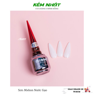  Lẻ Sơn Gel Mxbon - Màu Sữa Chua Màu Nước Gạo 