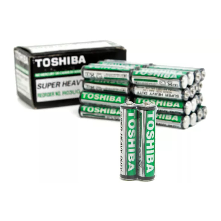 Pin tiểu AAA Toshiba đen R03UG Super Heavy Duty 1.5V  - Hàng chính hãng