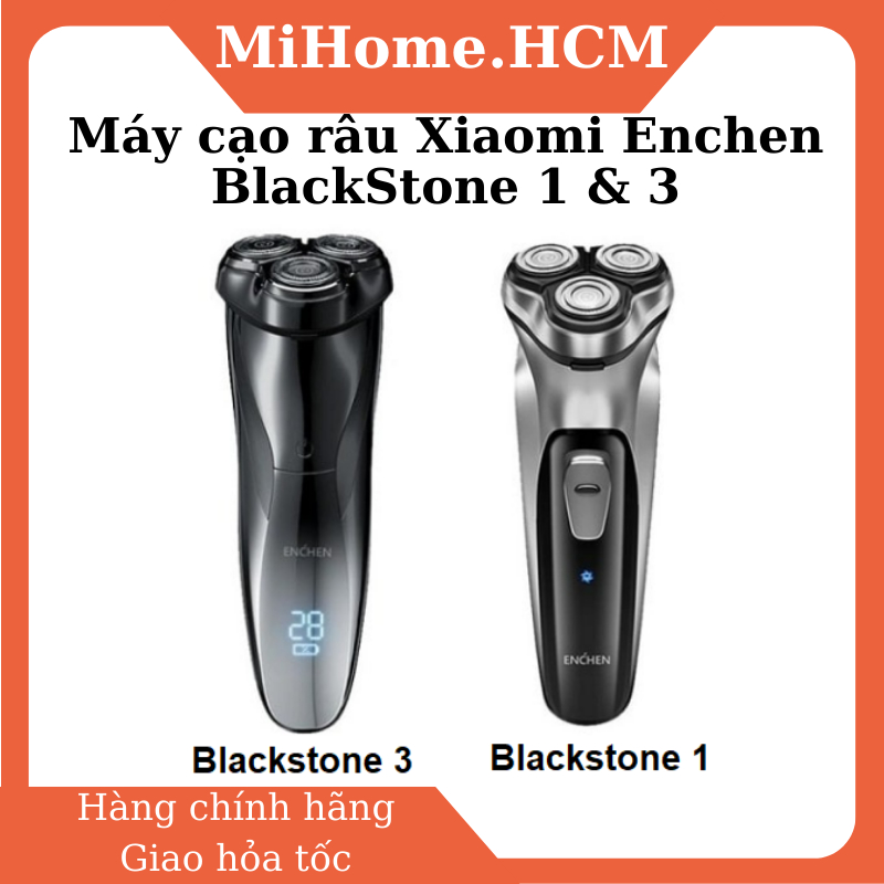 Máy cạo râu Xiaomi Enchen BlackStone -sạc điện Type-C (BH 3 tháng)