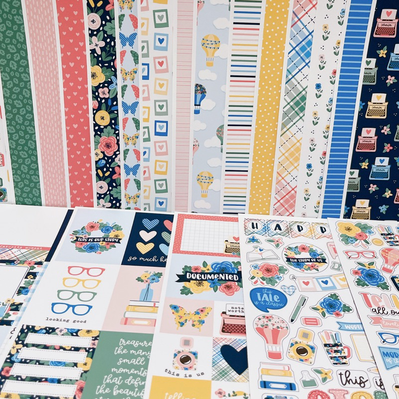 GIẤY HOẠ TIẾT 20x20cm - trang trí KHUNG ẢNH, SCRAPBOOK, LOVEBOX