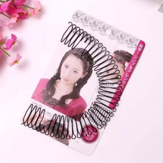 Xược tóc cố định tóc con sau gáy gọn gàng chống rơi tóc con